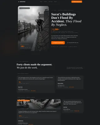 Industrial Drainage | Free Website Template | Rocket