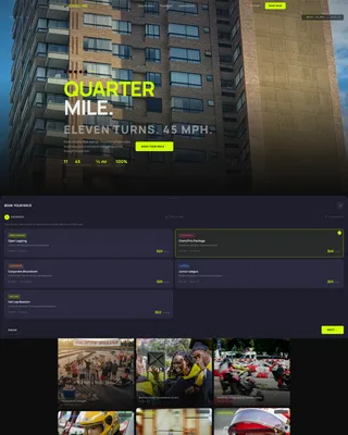 Theme Park & Attraction Booking Website Template
