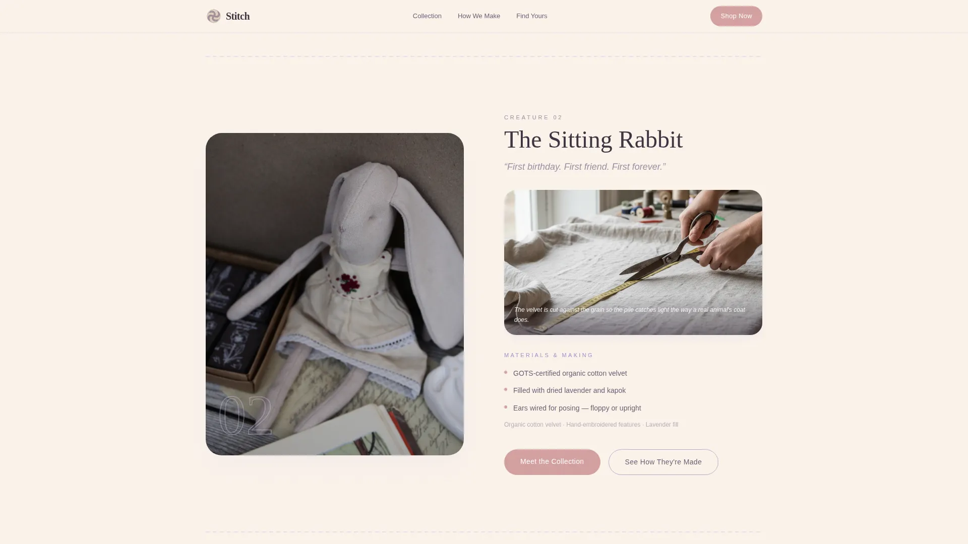 Toy & Baby Products Brand Professional Website Template