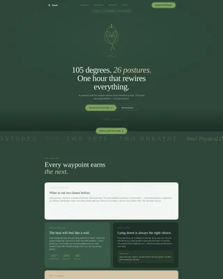 Wellness Modalities Booking Website Template