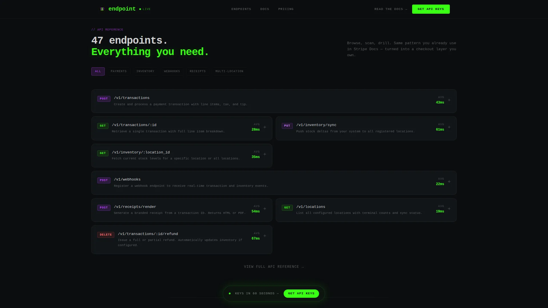 API-First Enterprise Software Professional Website Template