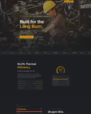 Component & Equipment Manufacturing Professional Website Template