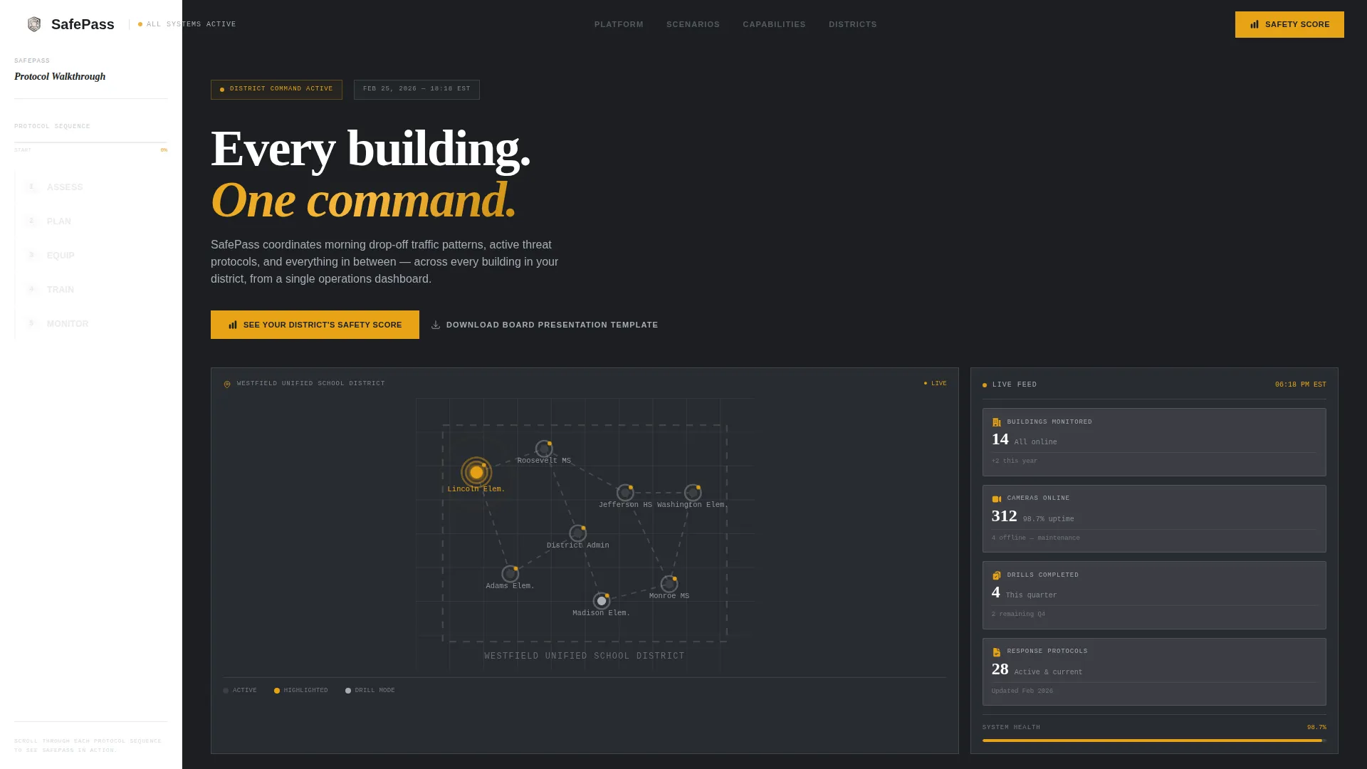 Education Department Professional Website Template