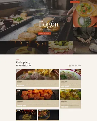Authentic Ecuadorian Catering | Free Website Template | Rocket