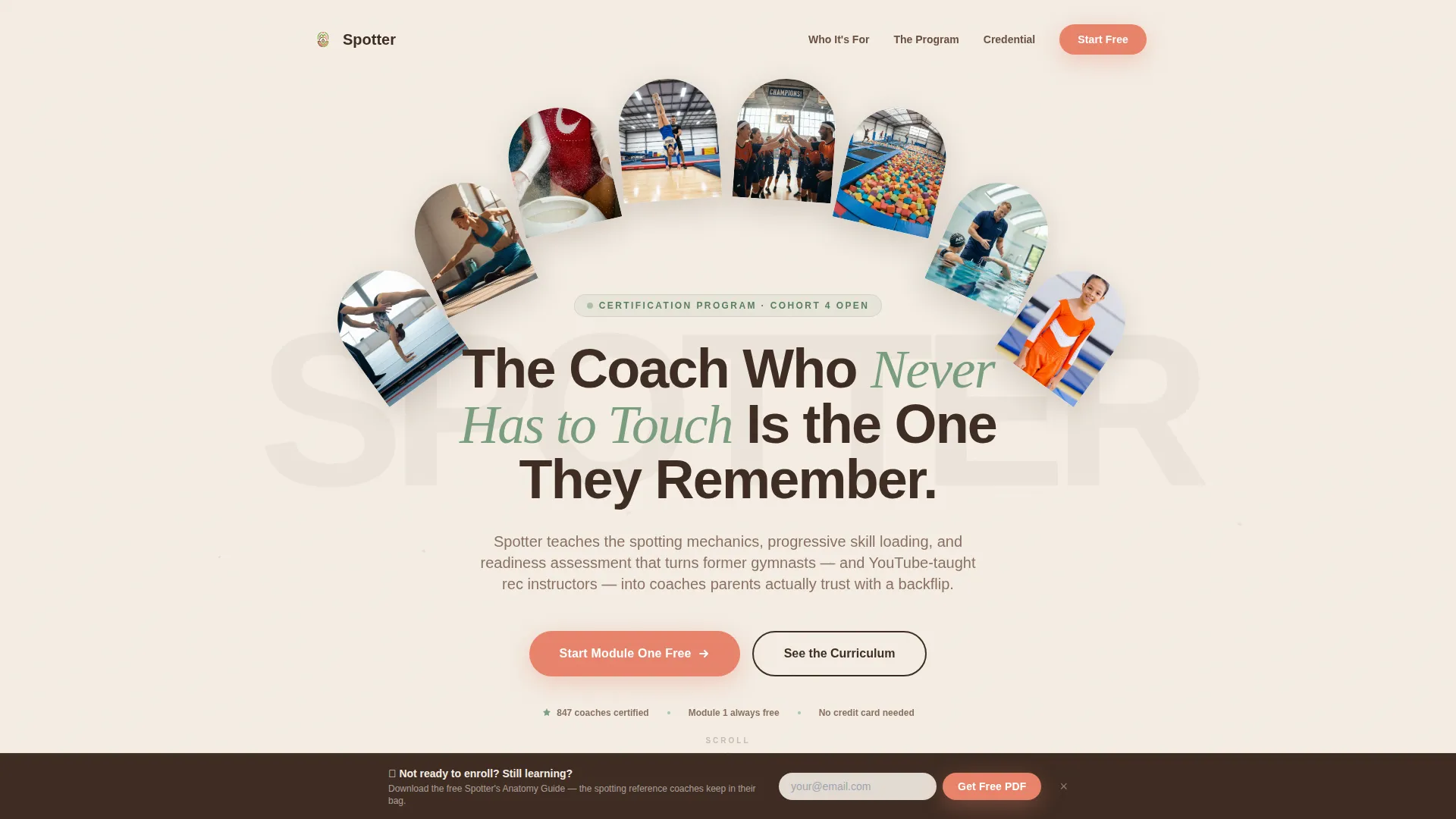 Gymnastics Fitness Professional Website Template