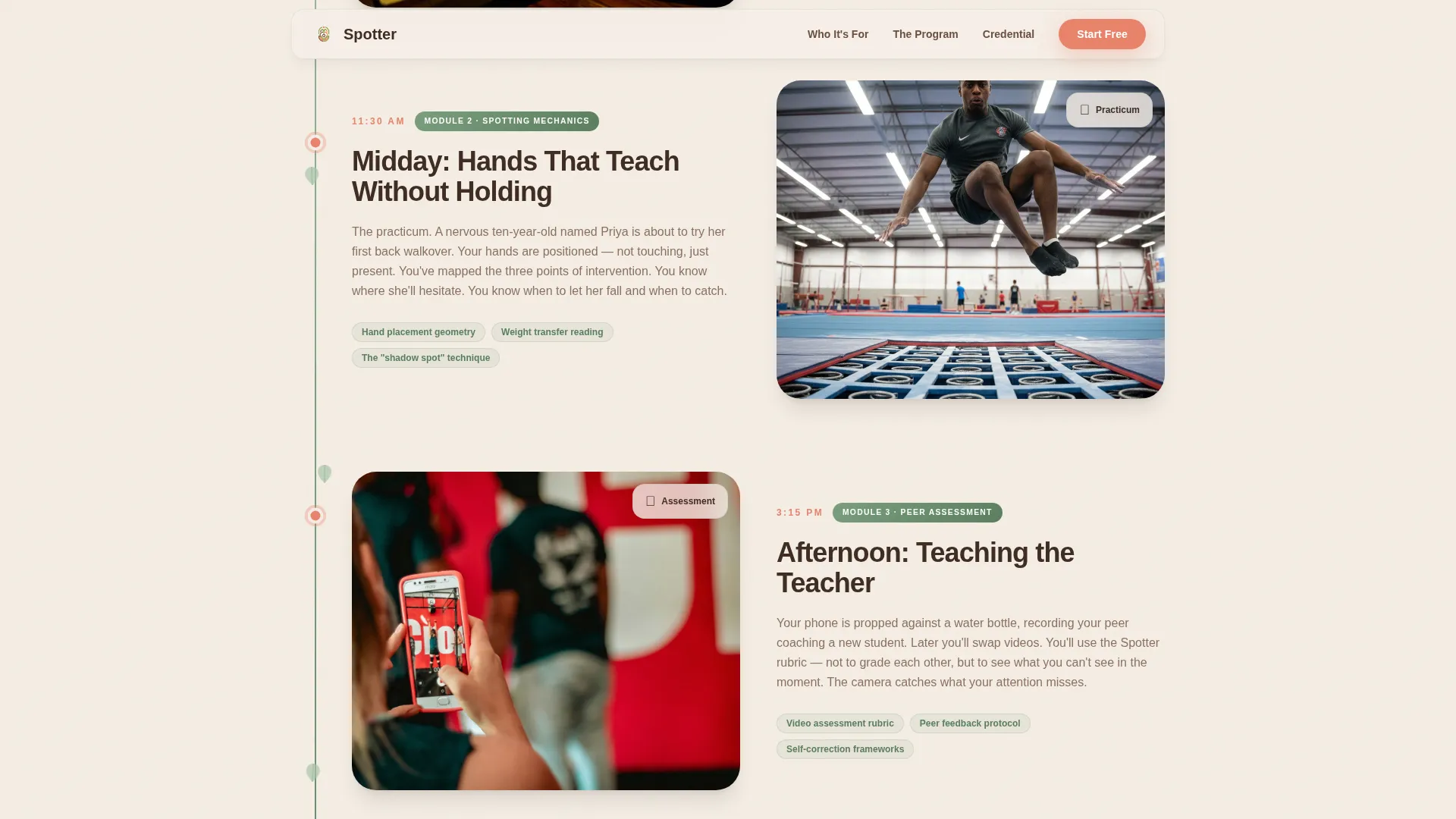 Gymnastics Fitness Professional Website Template