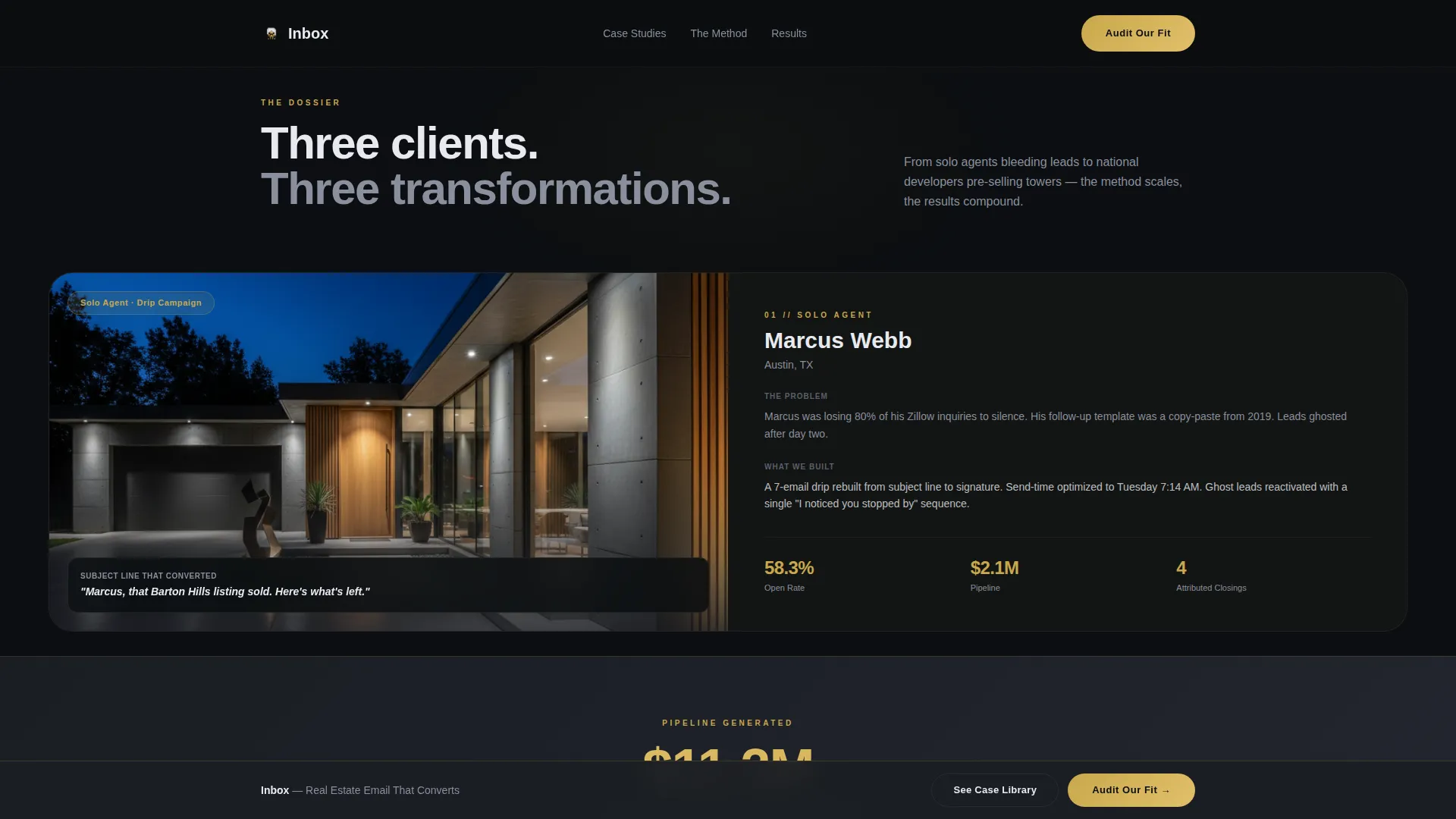 Real Estate Marketing & Agency Portfolio Website Template