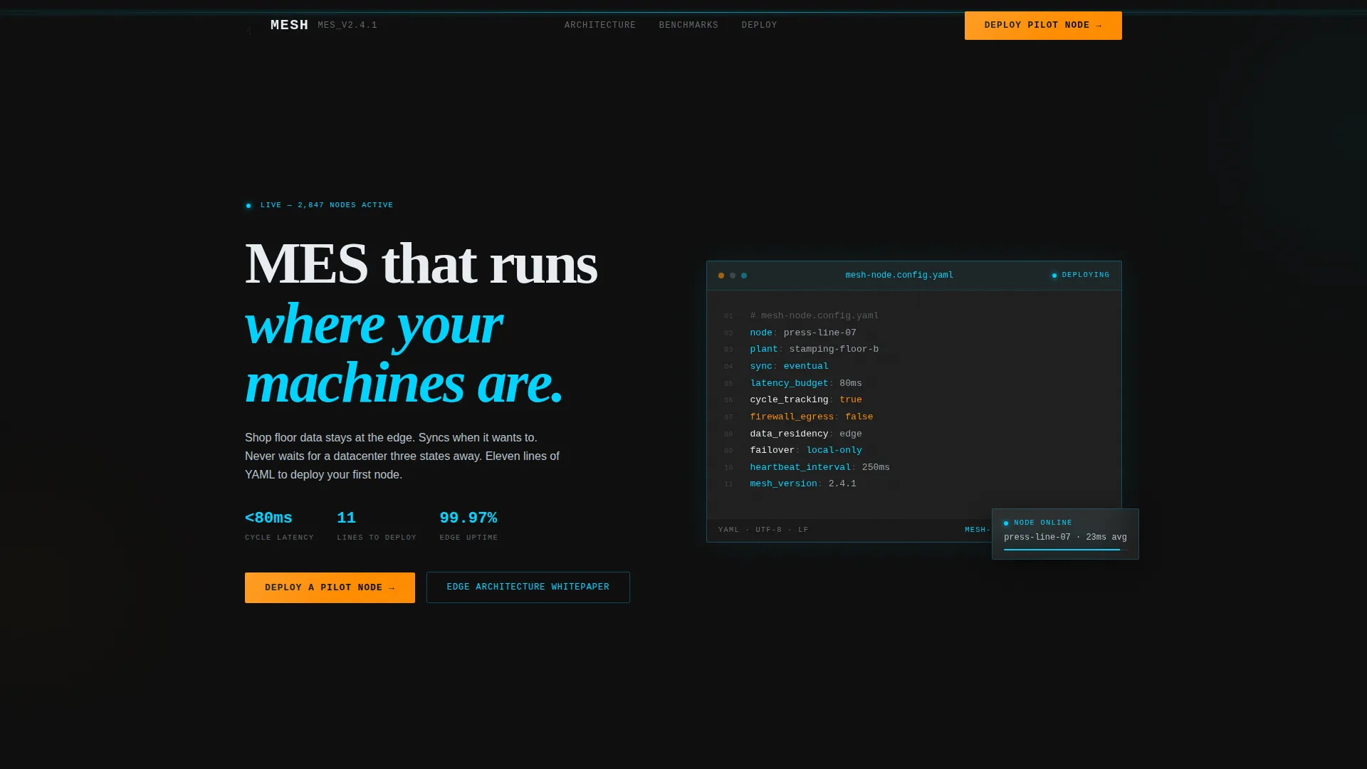Decentralized Enterprise Software Cost Calculator Website Template