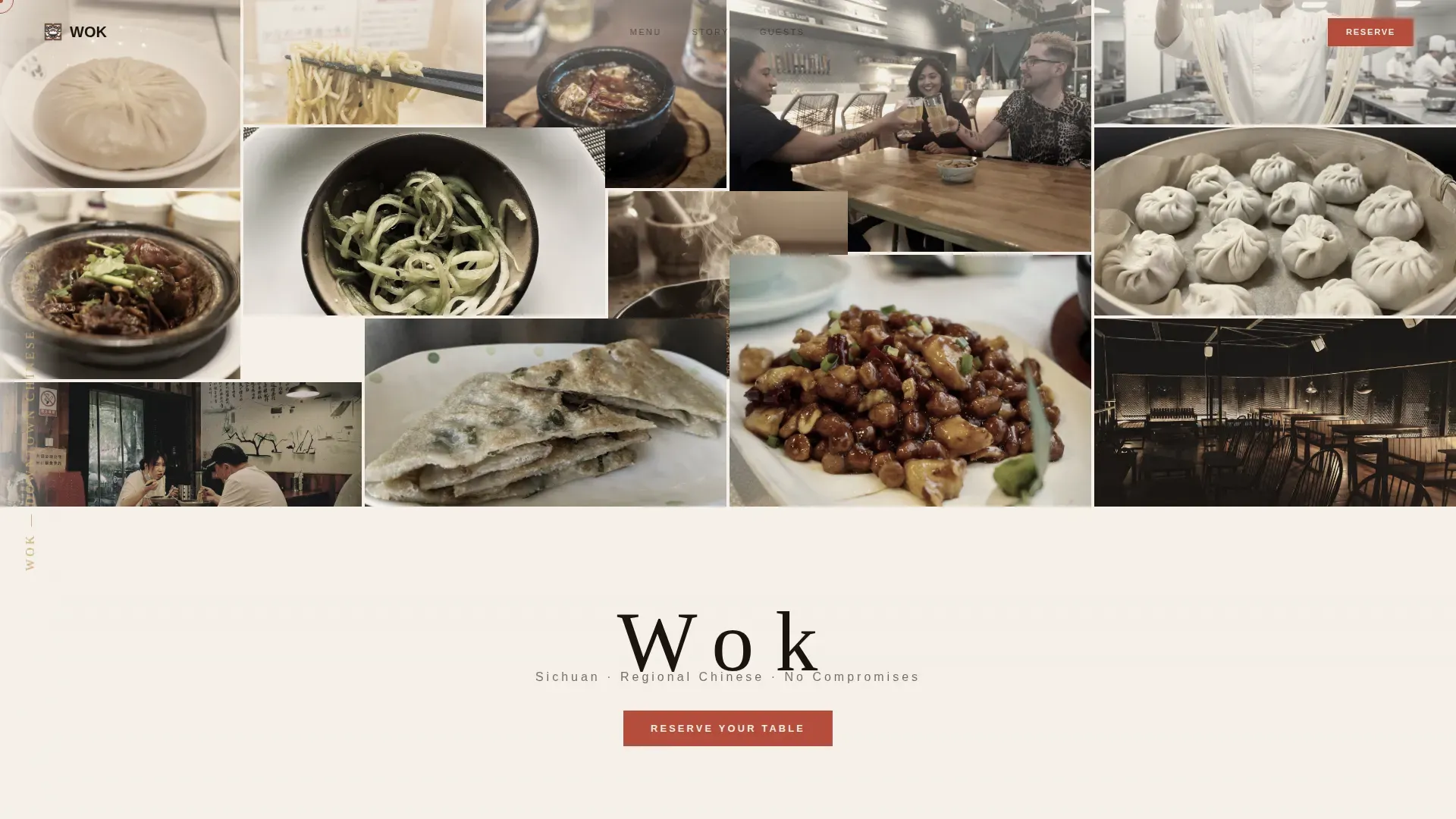 Restaurant & Dining Advanced Booking Website Template
