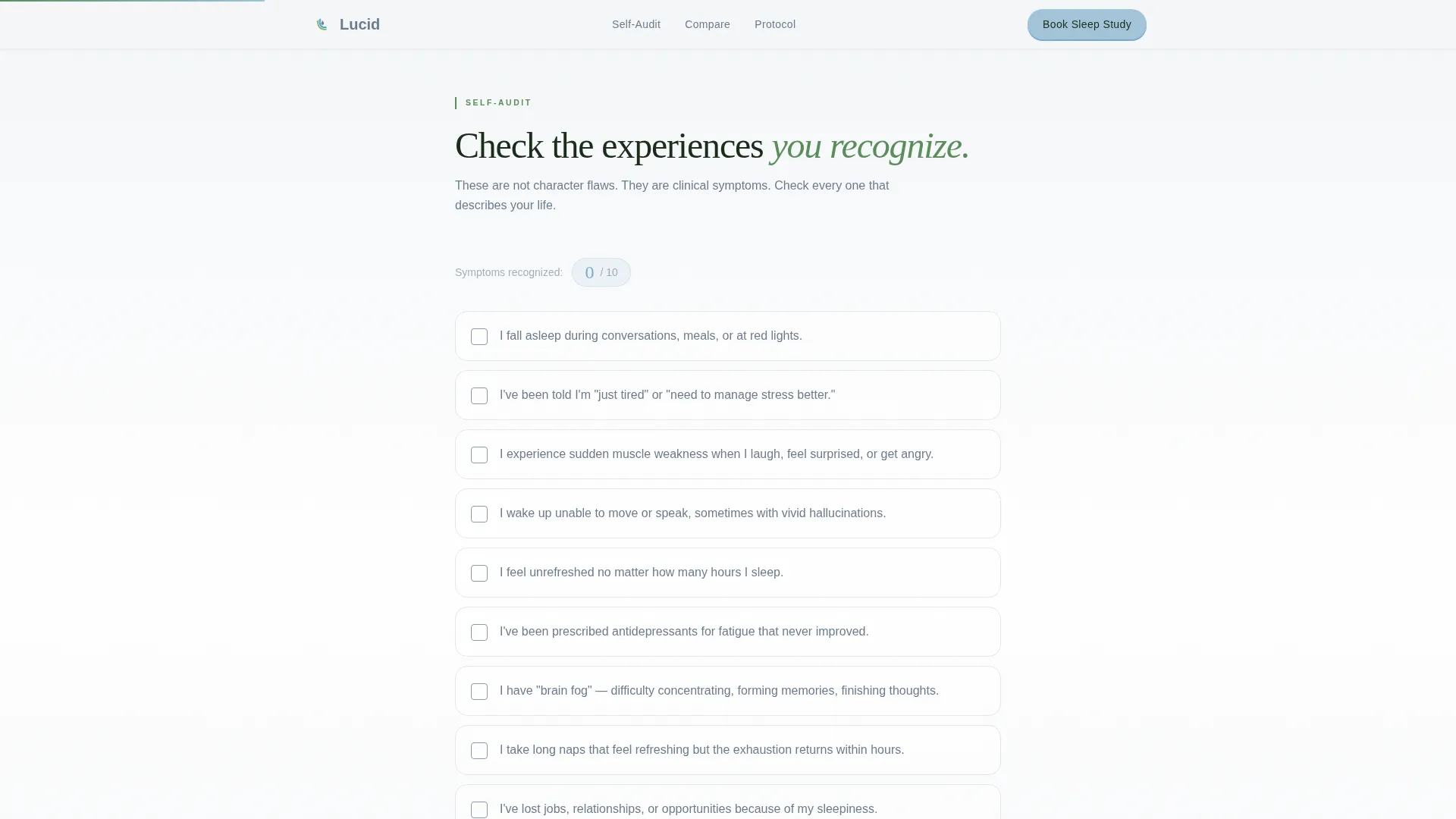 Sleep Medicine & Clinic Booking Website Template