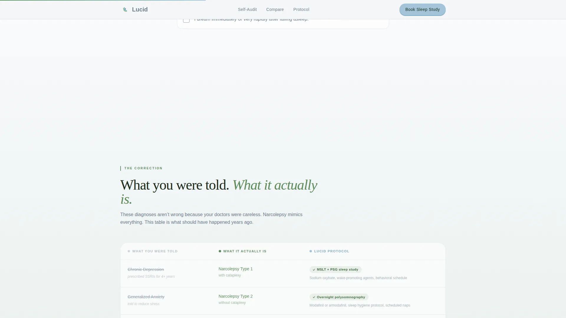 Sleep Medicine & Clinic Booking Website Template