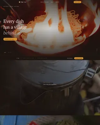 Restaurant & Dining Blog Website Template