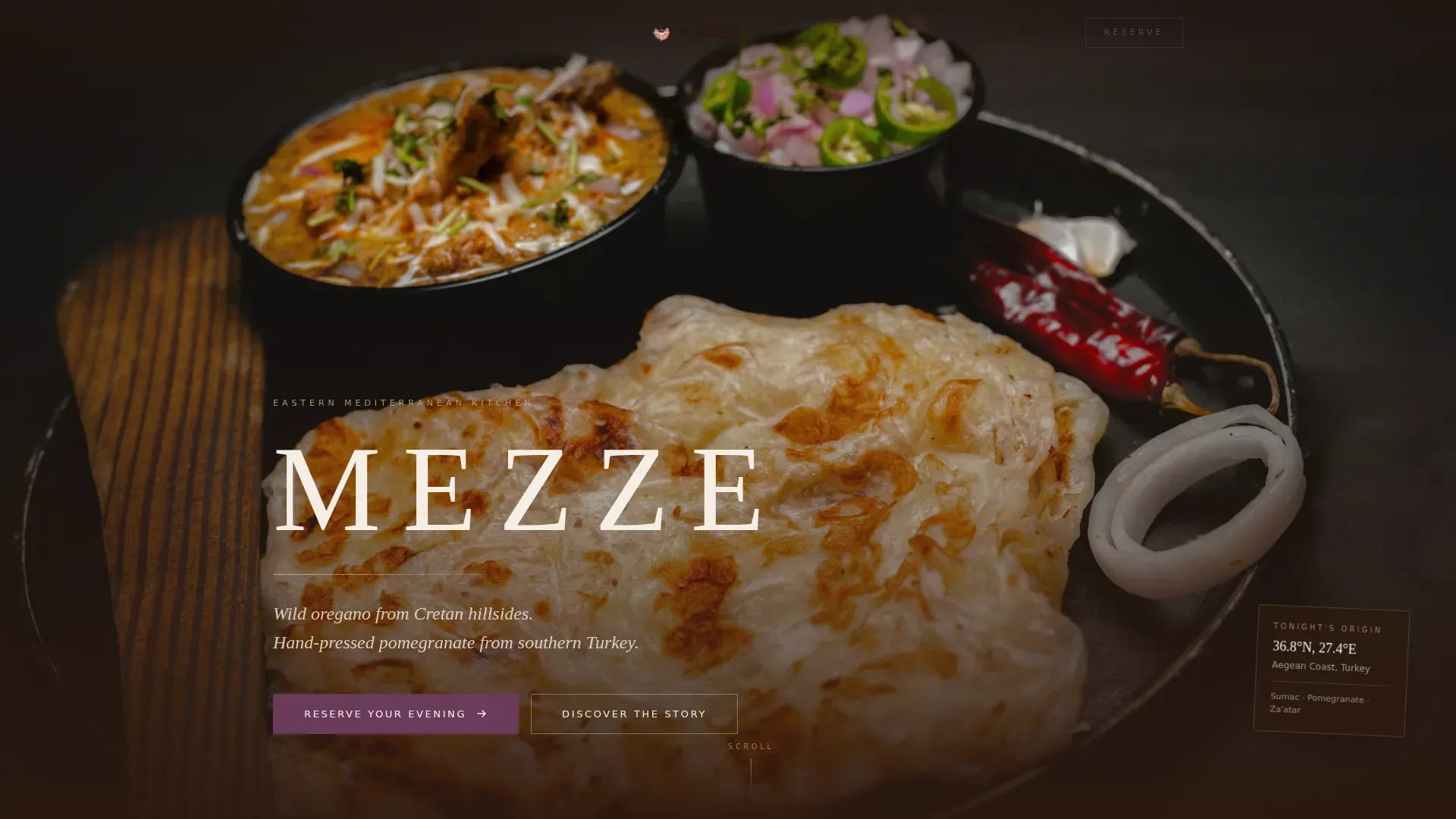 Restaurant & Dining Complete Booking Website Template