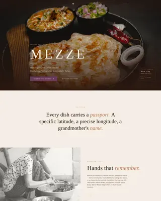 Restaurant & Dining Complete Booking Website Template