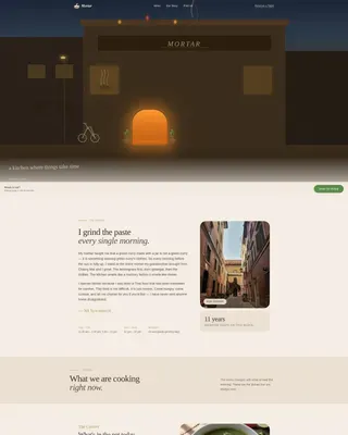 Restaurant & Dining Professional Website Template