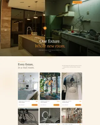 Home & Furniture Store Professional Website Template