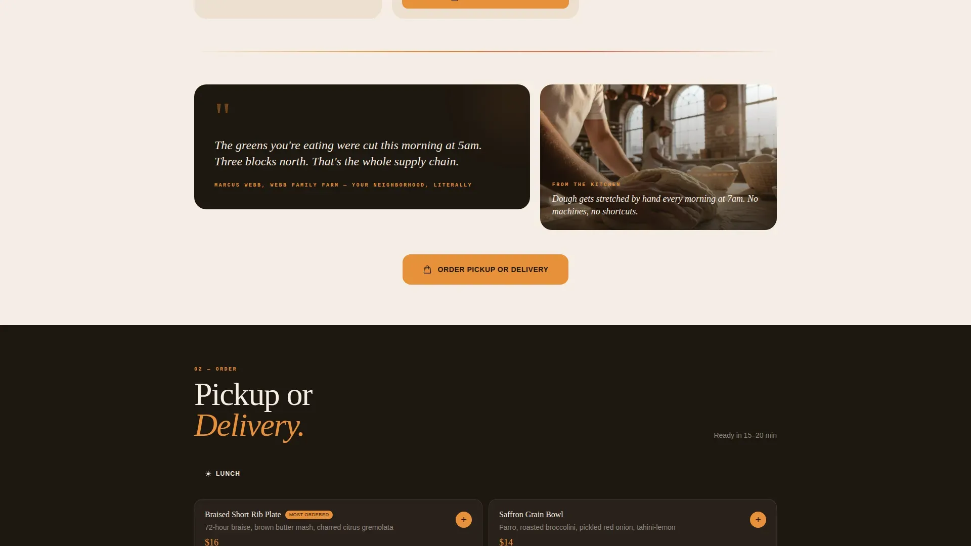 Restaurant & Dining Advanced Professional Website Template