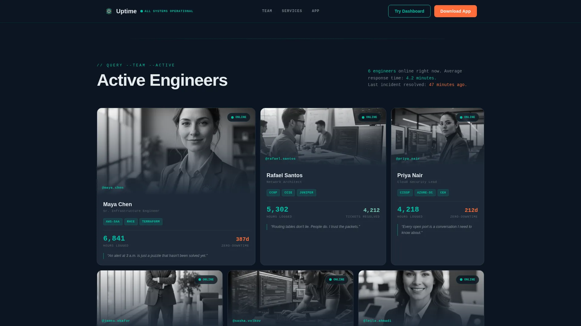 IT Services Company Reviews Website Template