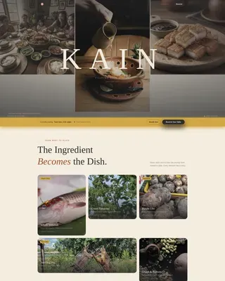 Certified Regional & Ethnic Restaurant Appointment Booking Website Template