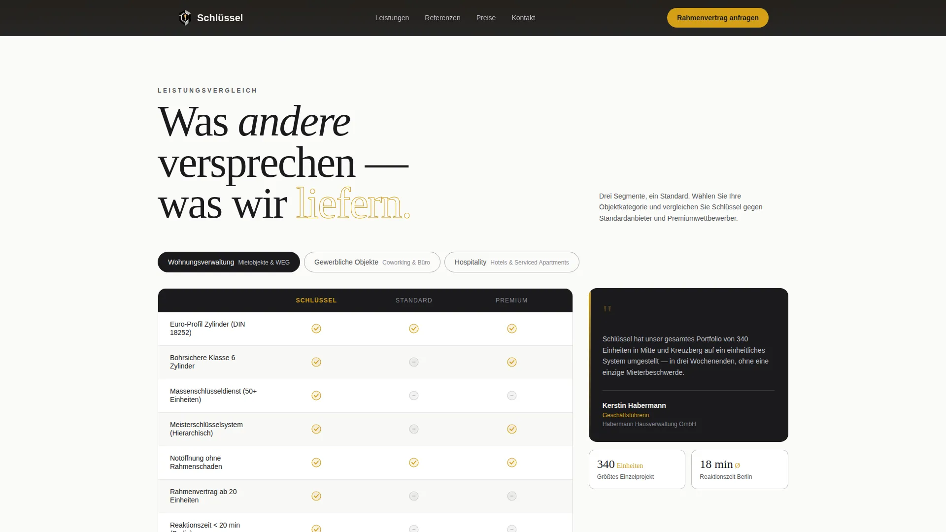 Precision Locksmith | Free Website Template | Rocket
