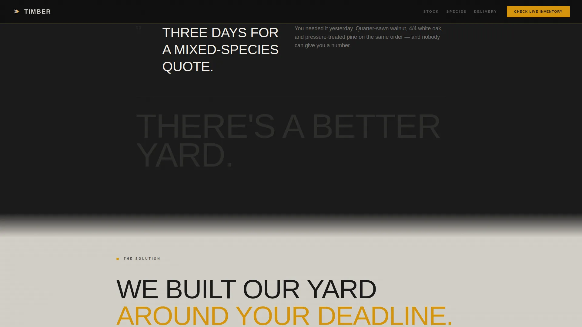 Wood Products & Professional Website Template