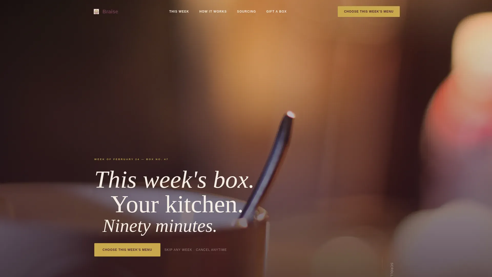 French Dining Specialist Professional Website Template
