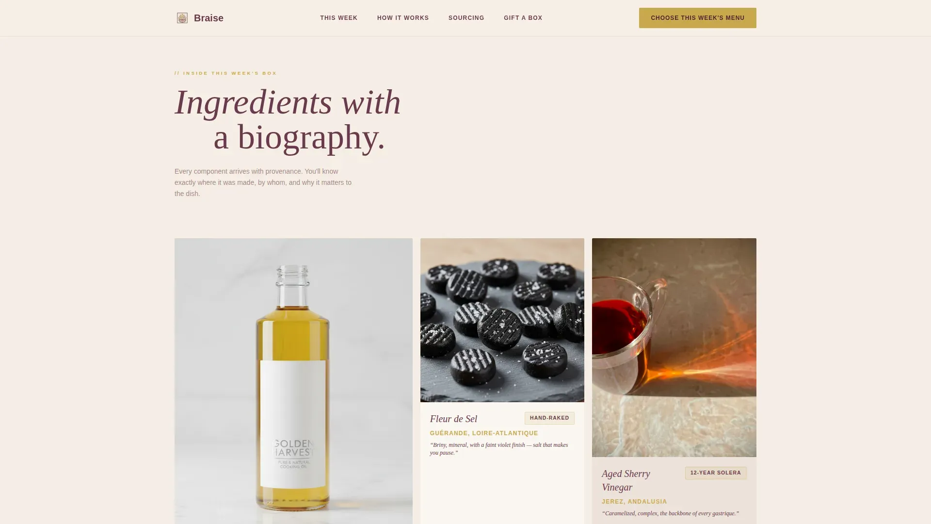 French Dining Specialist Professional Website Template