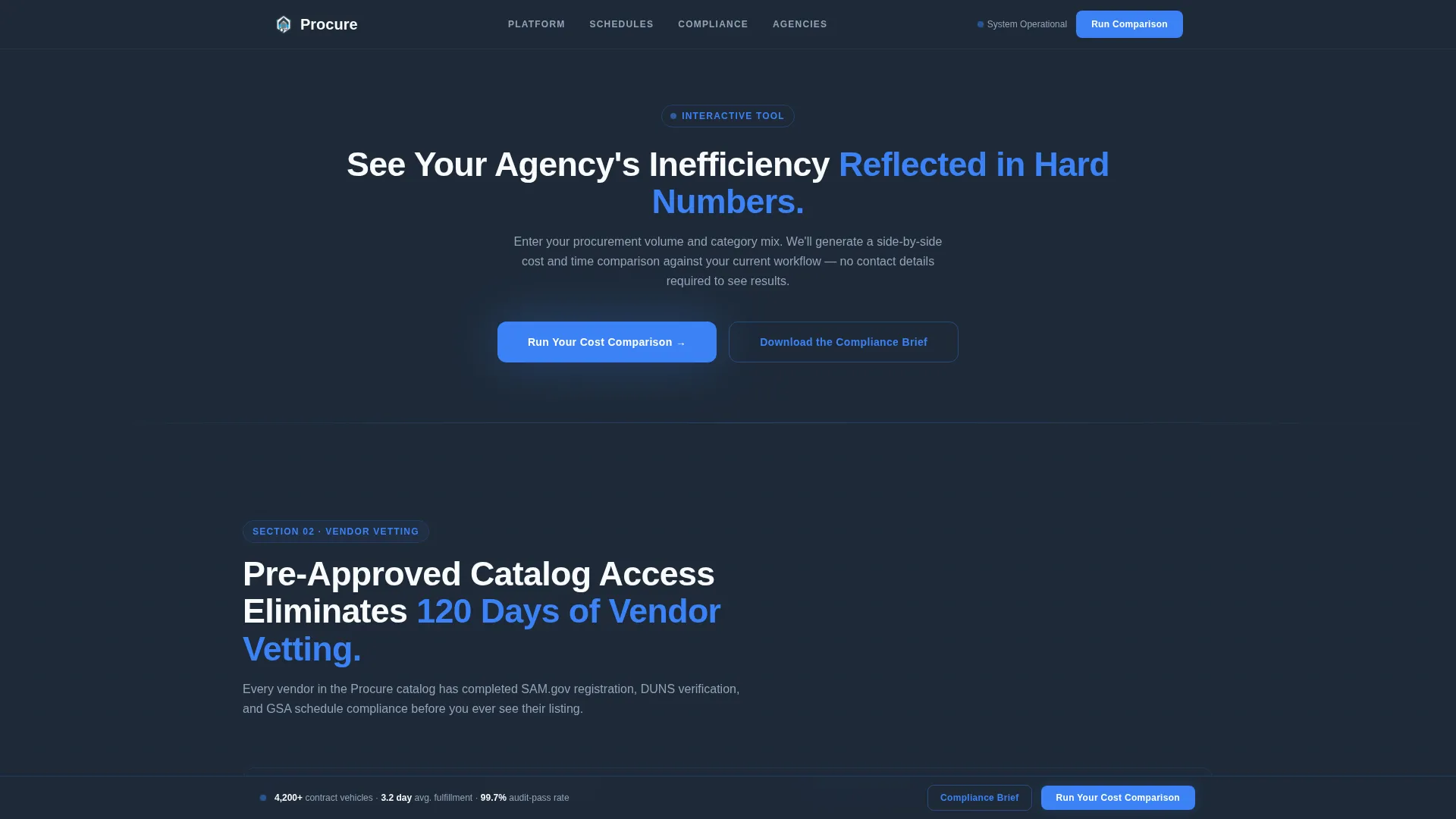 Government Digital Presence Privacy Policy Website Template