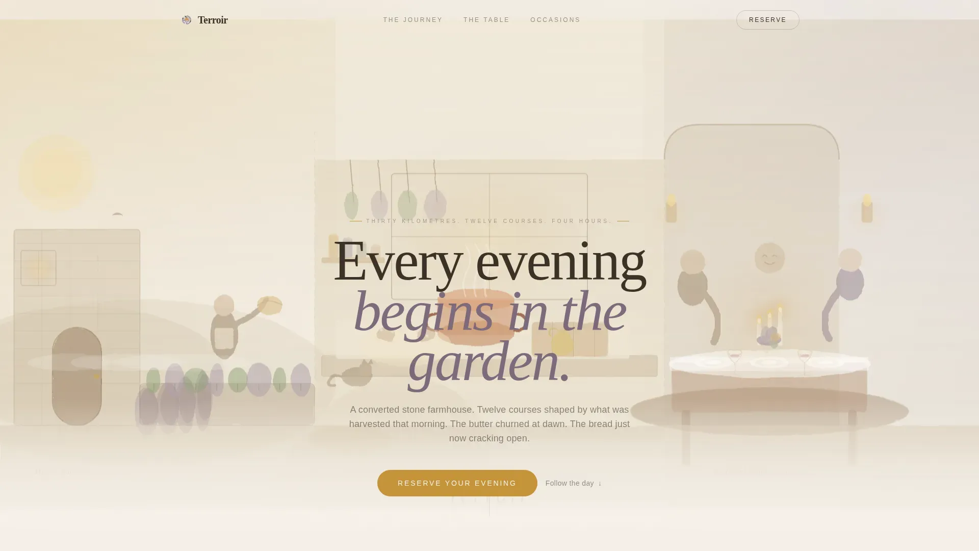 French Dining Advanced Professional Website Template