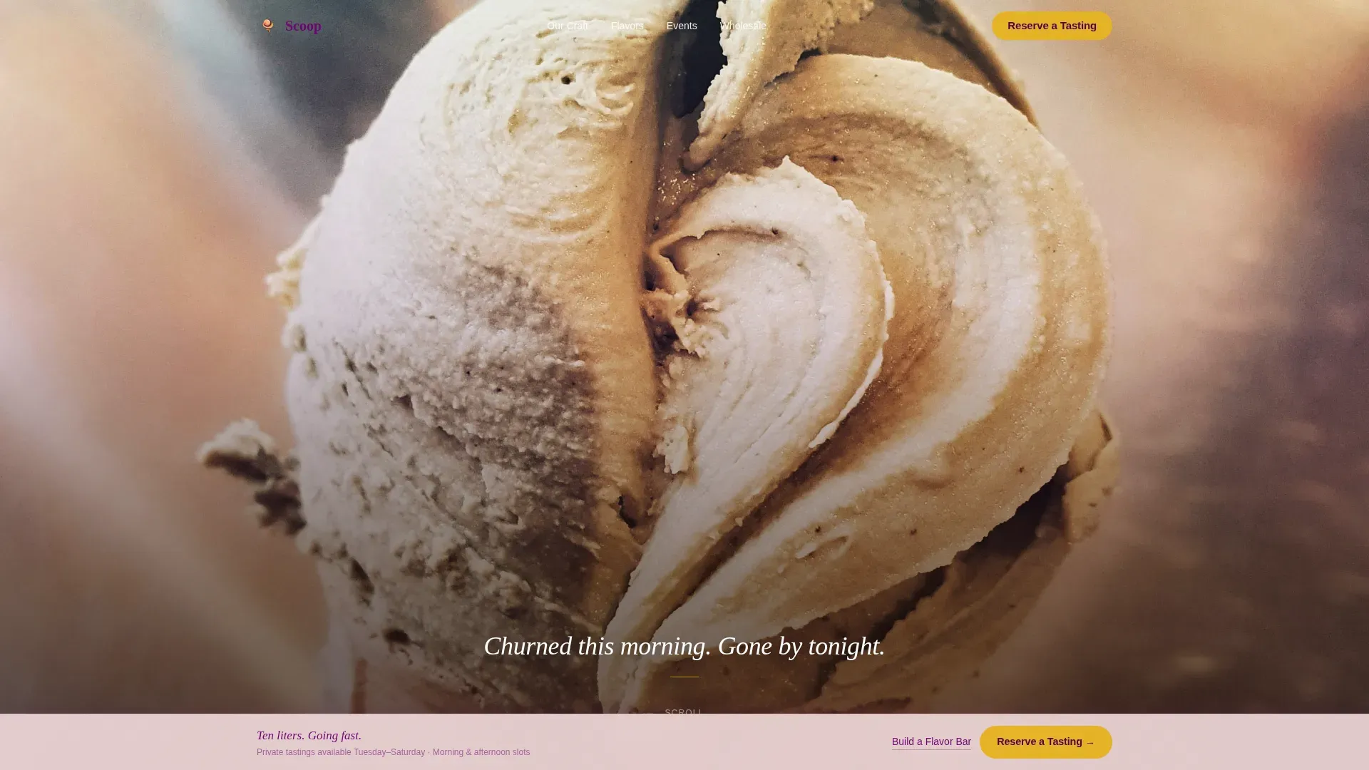 Dairy & Cheese Professional Website Template