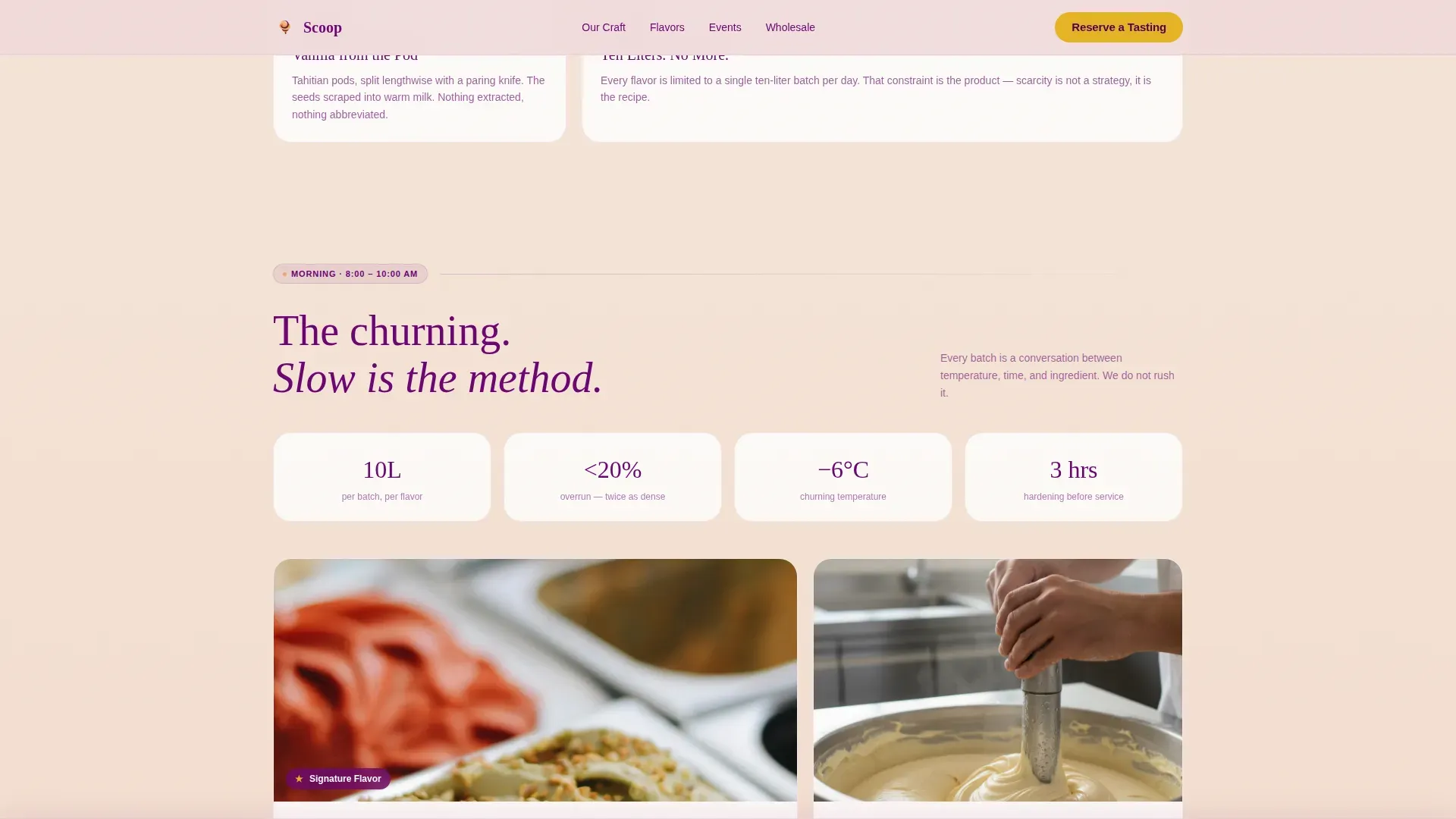 Dairy & Cheese Professional Website Template