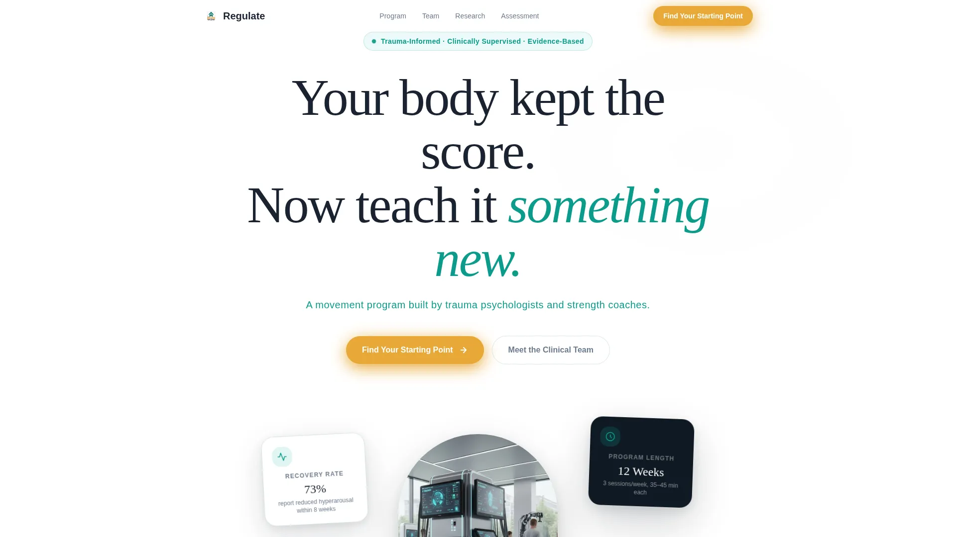 PTSD Care Reviews Website Template