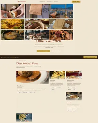 Local European Delivery Landing Page Template