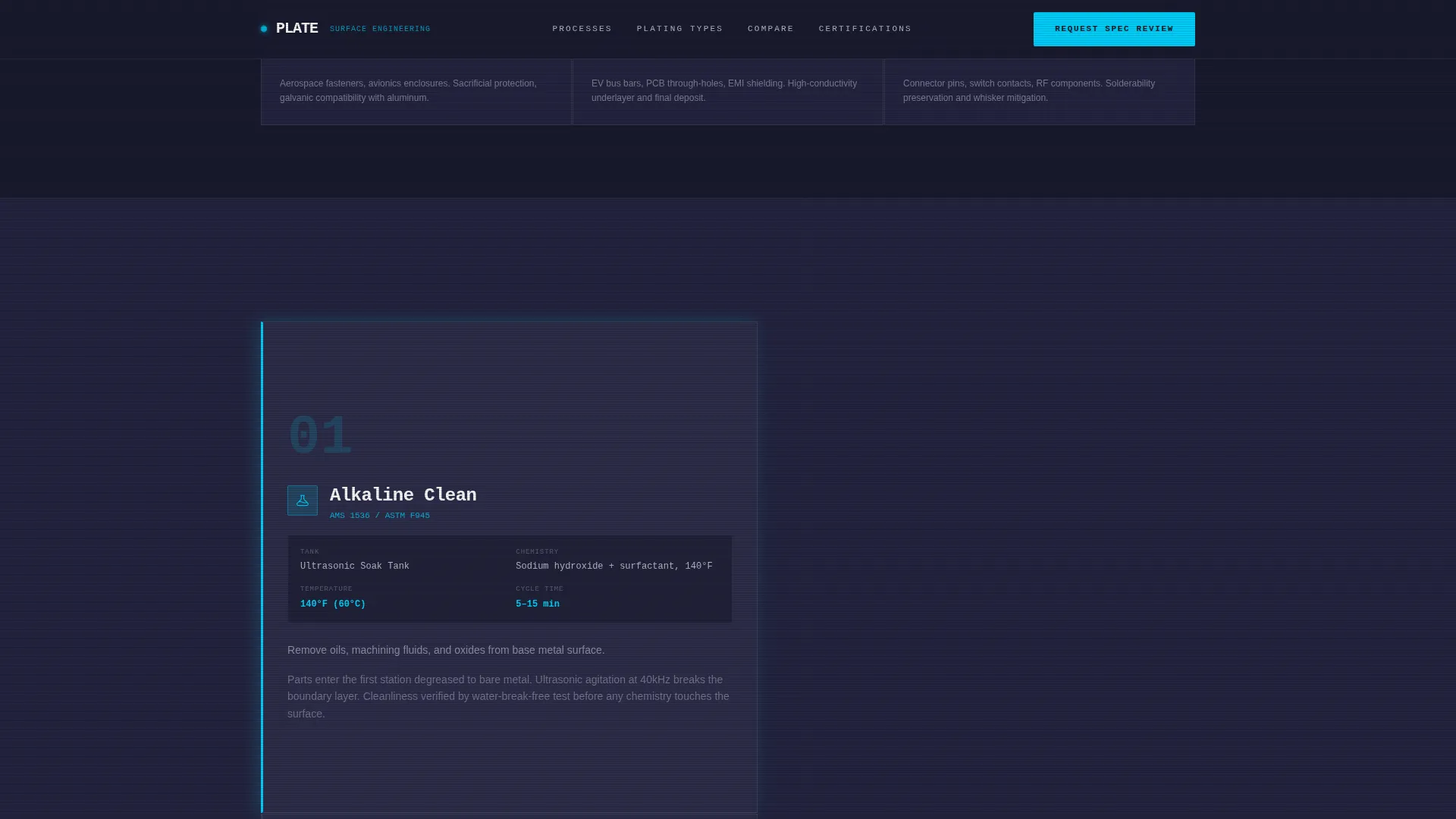 Energy Manufacturing Maintenance Website Template