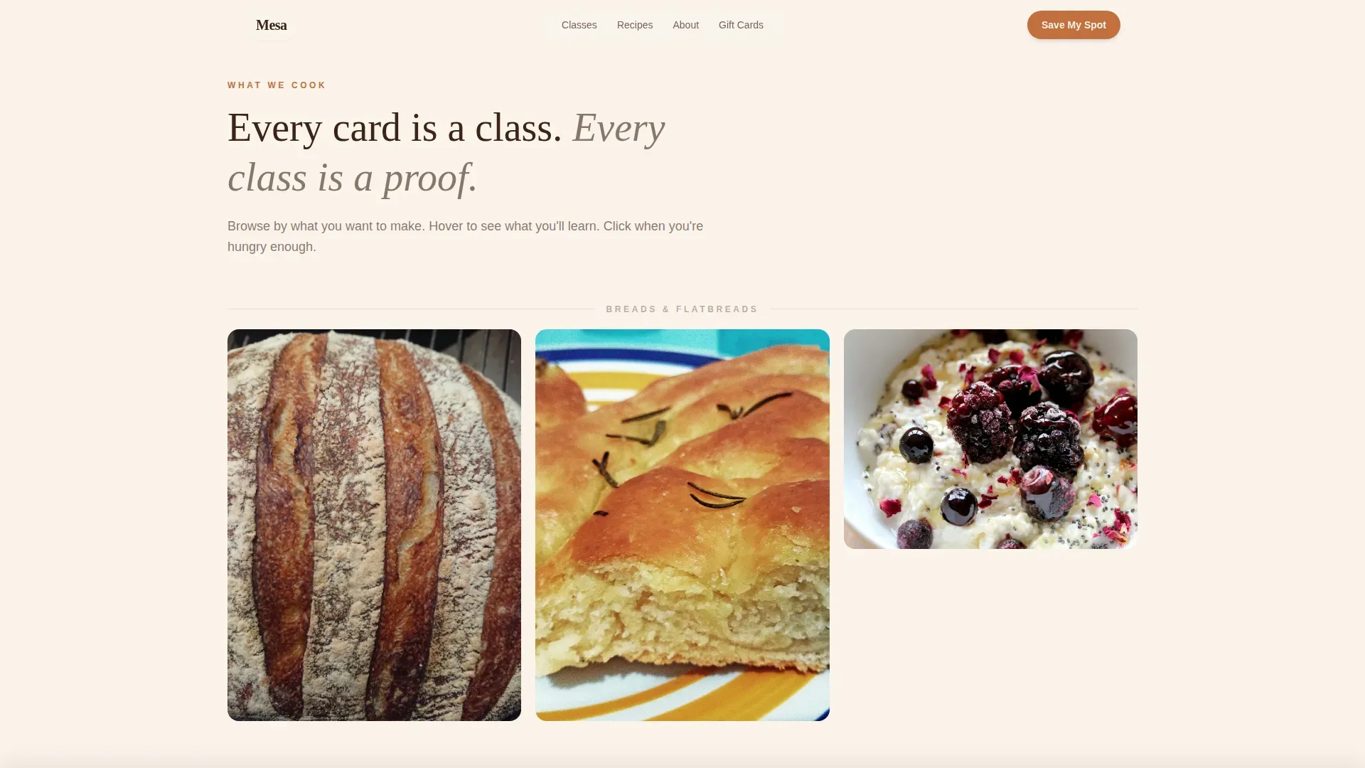 Gluten-Free Cooking | Free Website Template | Rocket