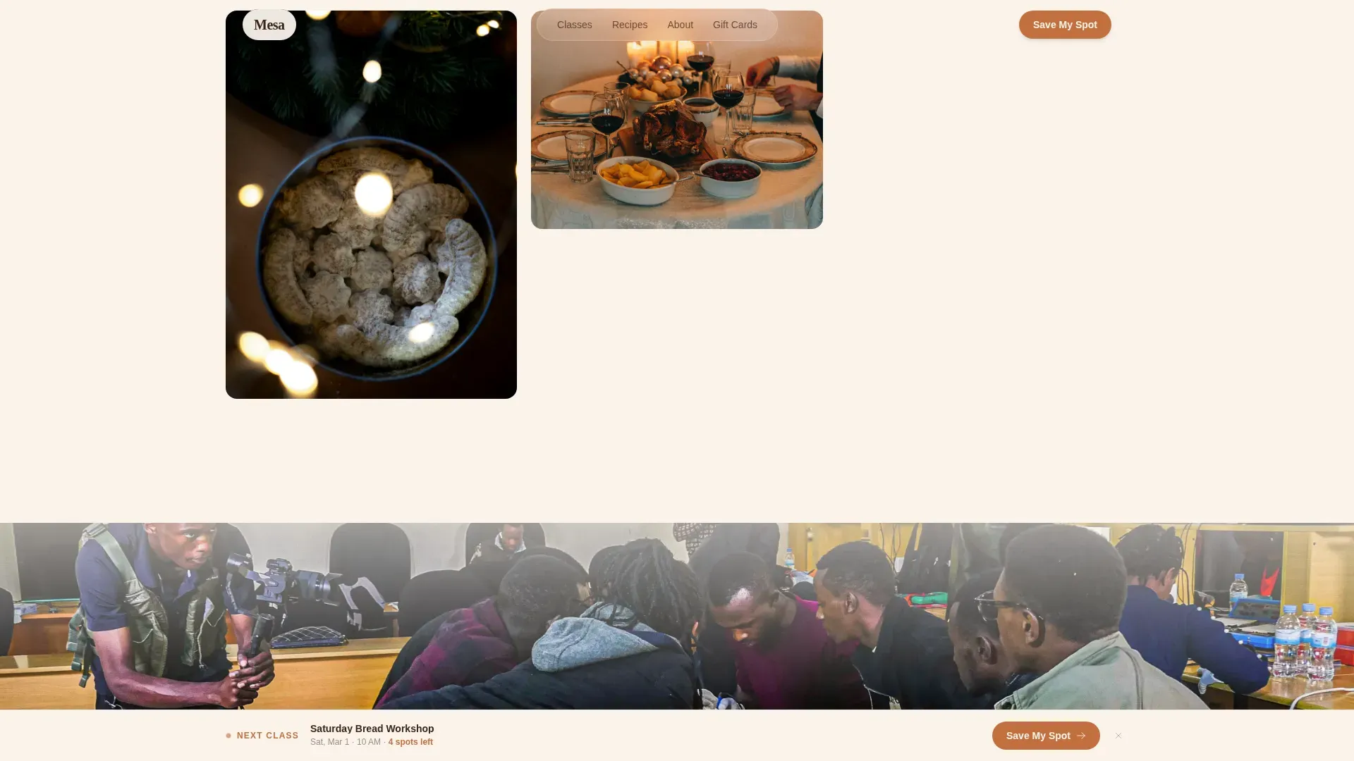 Gluten-Free Cooking | Free Website Template | Rocket