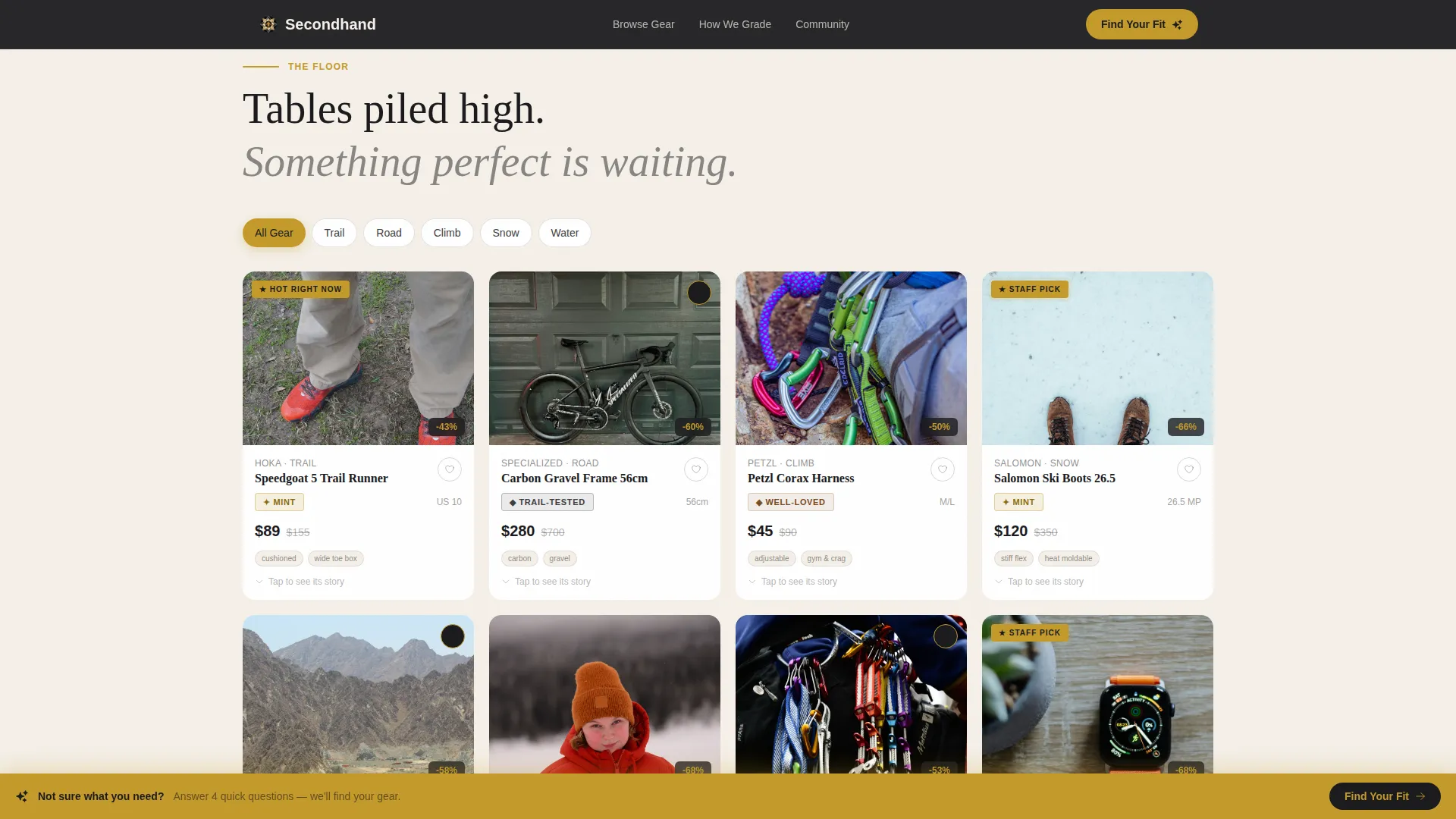 Sports & Outdoor E-Commerce Professional Website Template