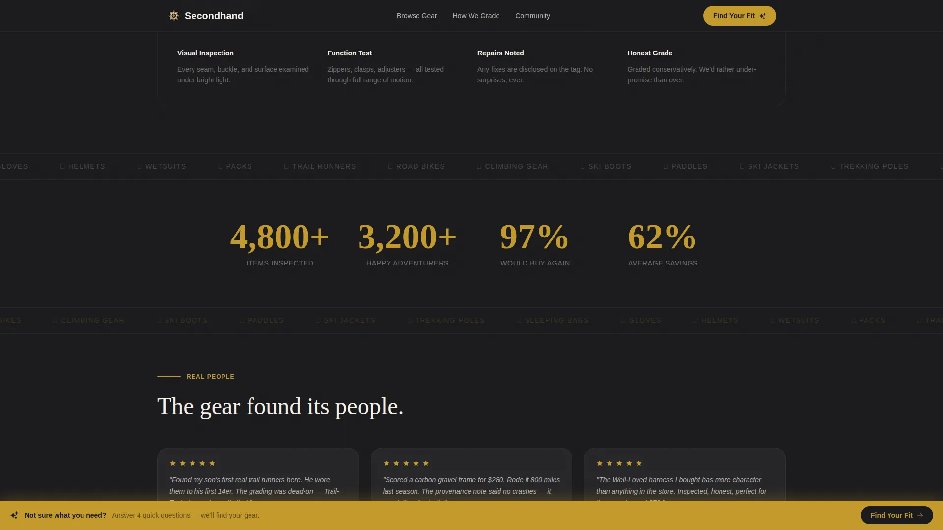 Sports & Outdoor E-Commerce Professional Website Template