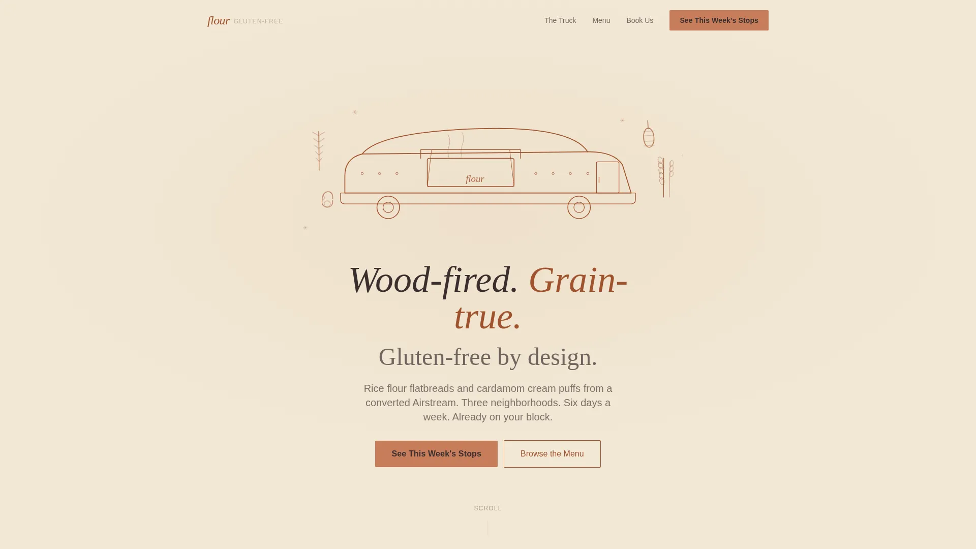 Artisan Glutenfree | Free Website Template | Rocket