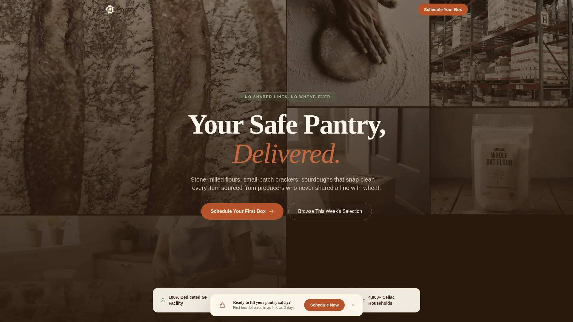 Gluten-Free Grocery | Free Website Template | Rocket