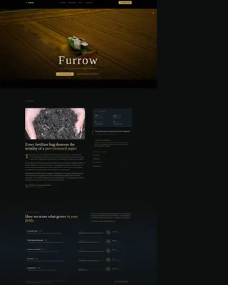 Agriculture Blog & Media Reviews Website Template