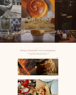 Elevated Specialty Dining | Free Website Template | Rocket