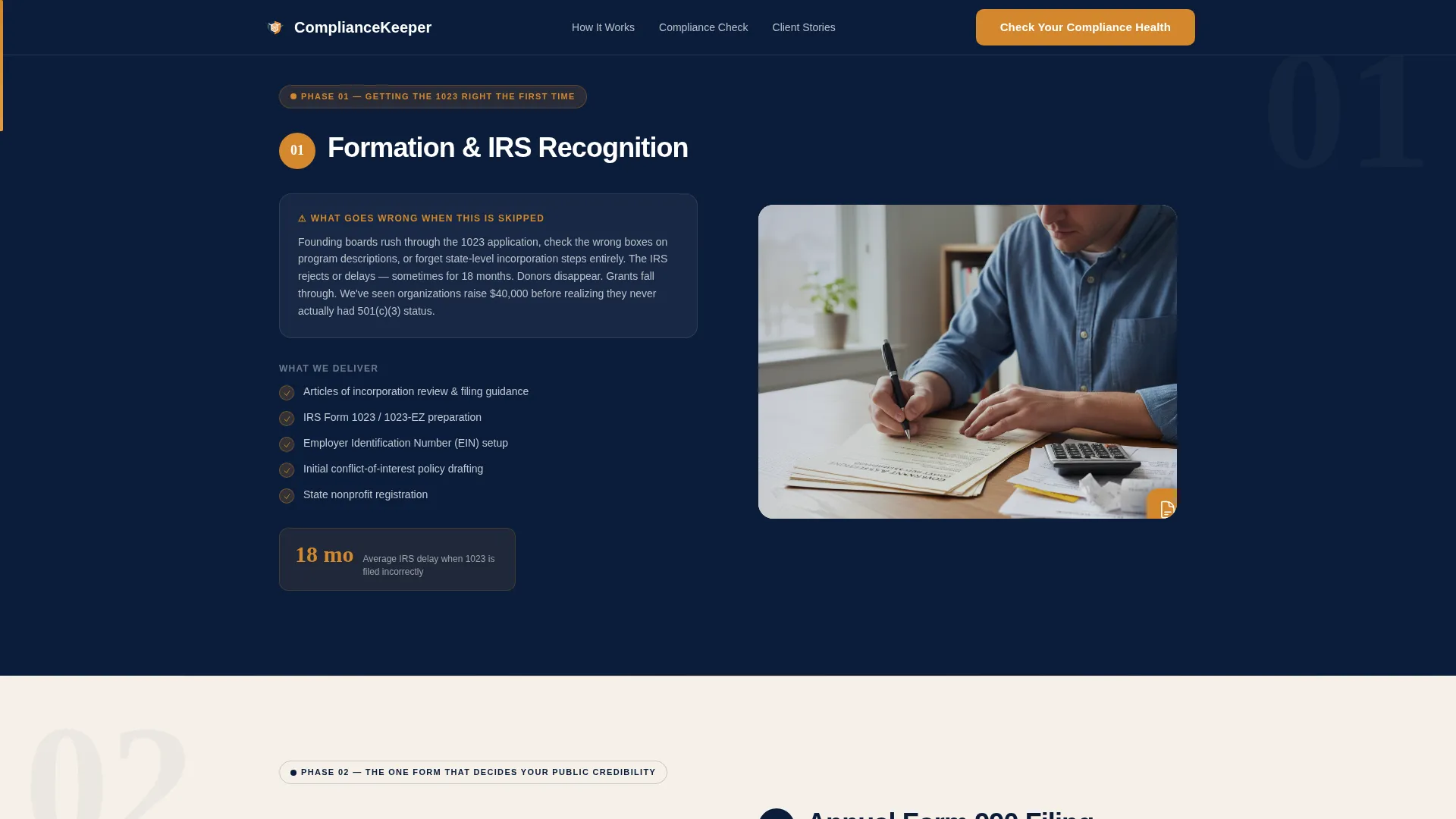 IT Services Coming Soon Landing Page Template