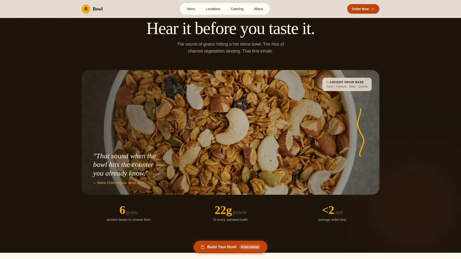Regional & Specialty Restaurant Advanced Professional Website Template