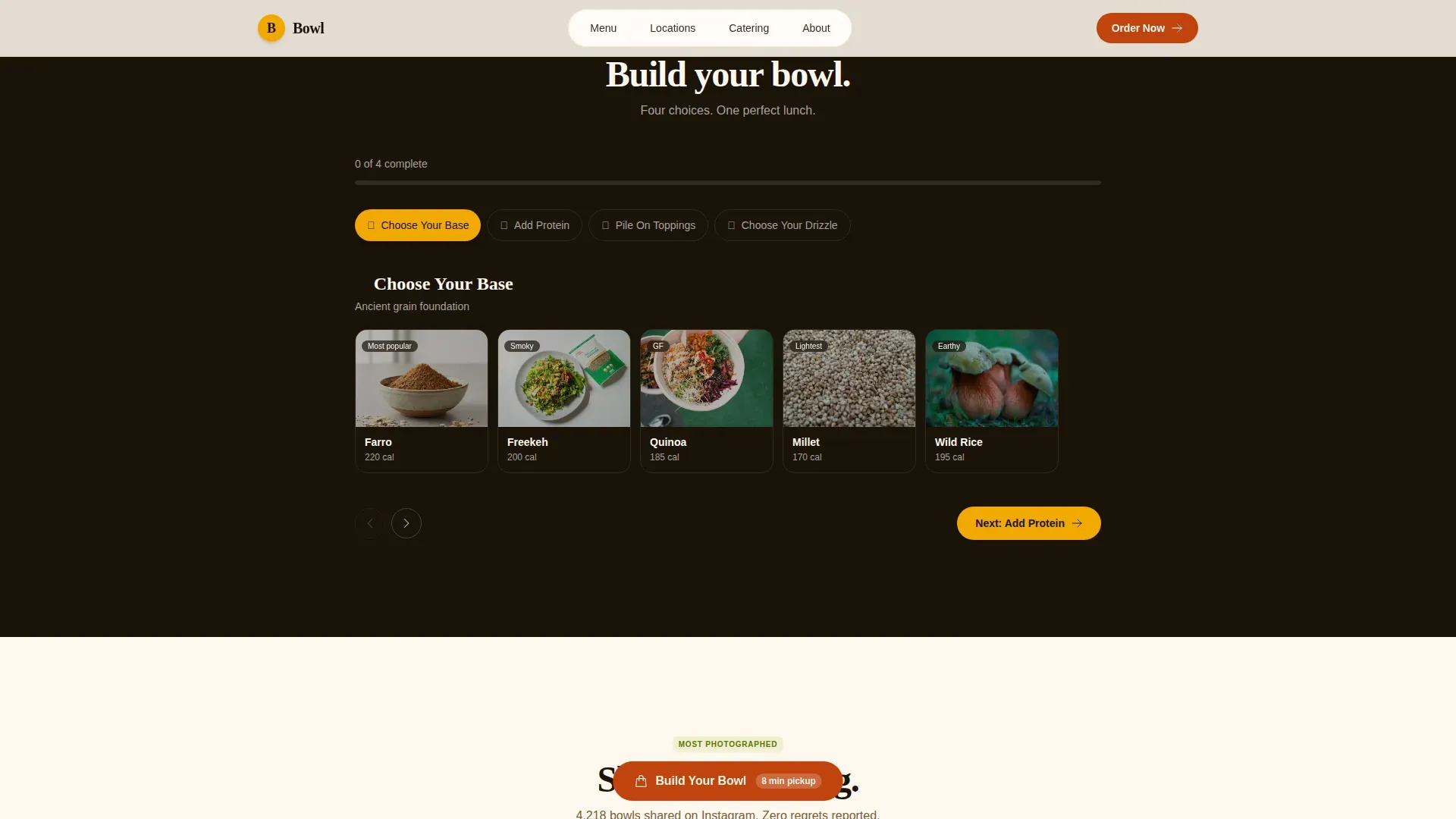 Regional & Specialty Restaurant Advanced Professional Website Template
