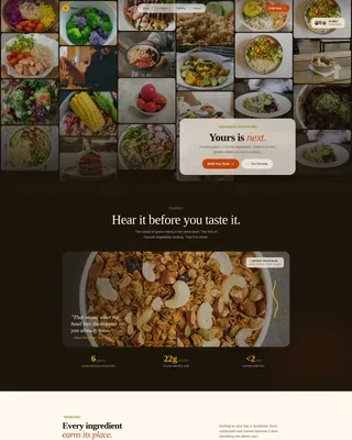 Regional & Specialty Restaurant Advanced Professional Website Template