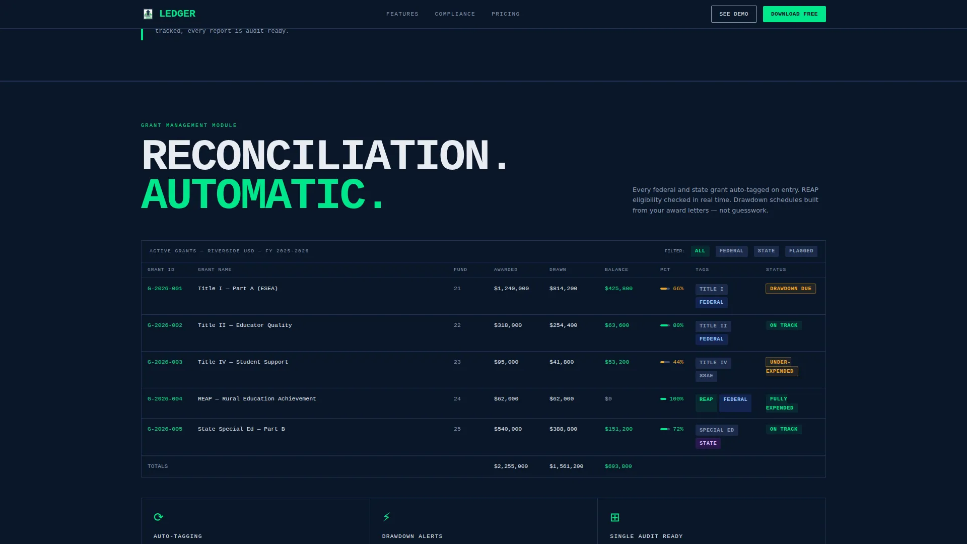 Education Software Education Website Template