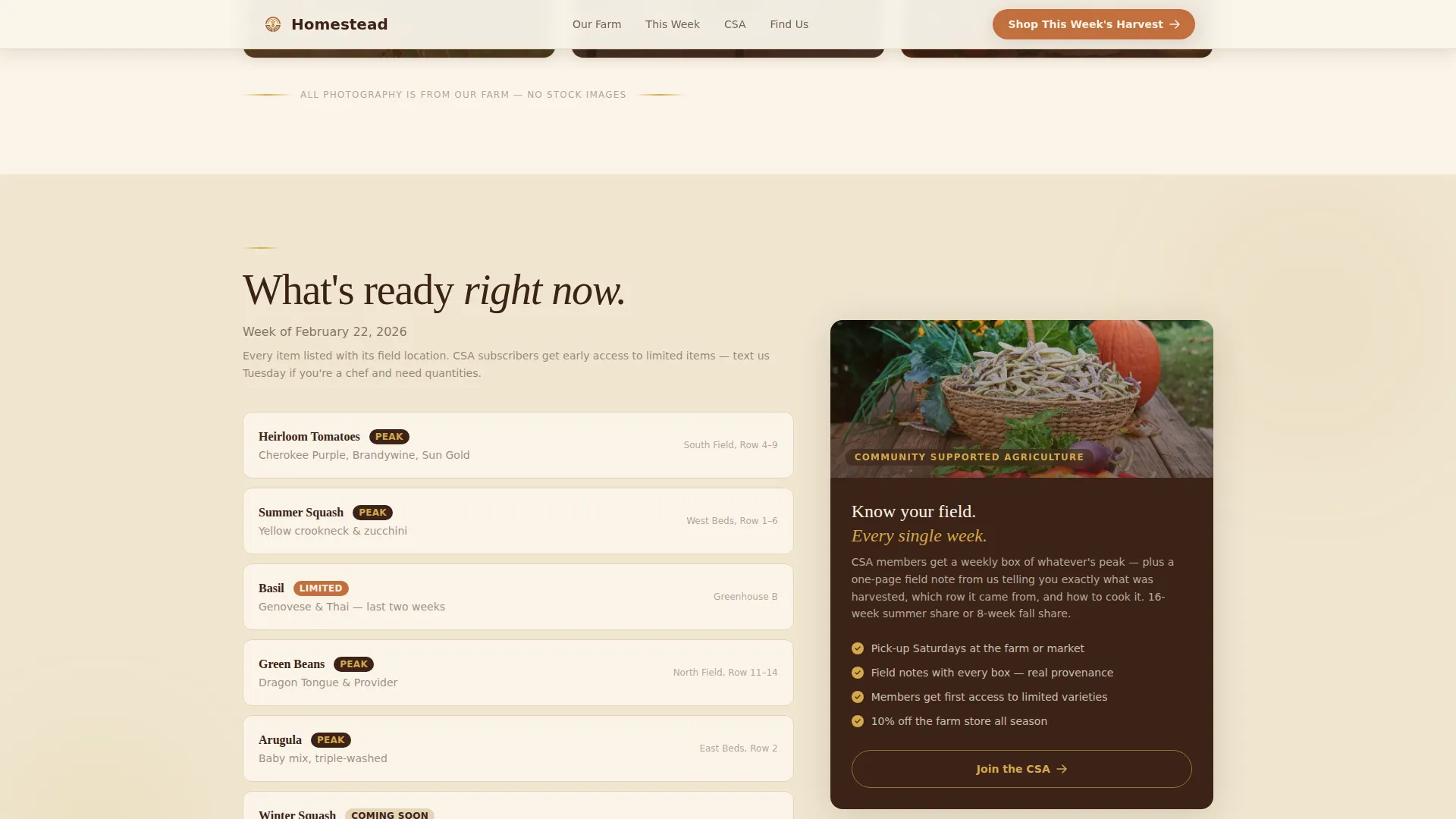 Farm & Ranch Professional Website Template