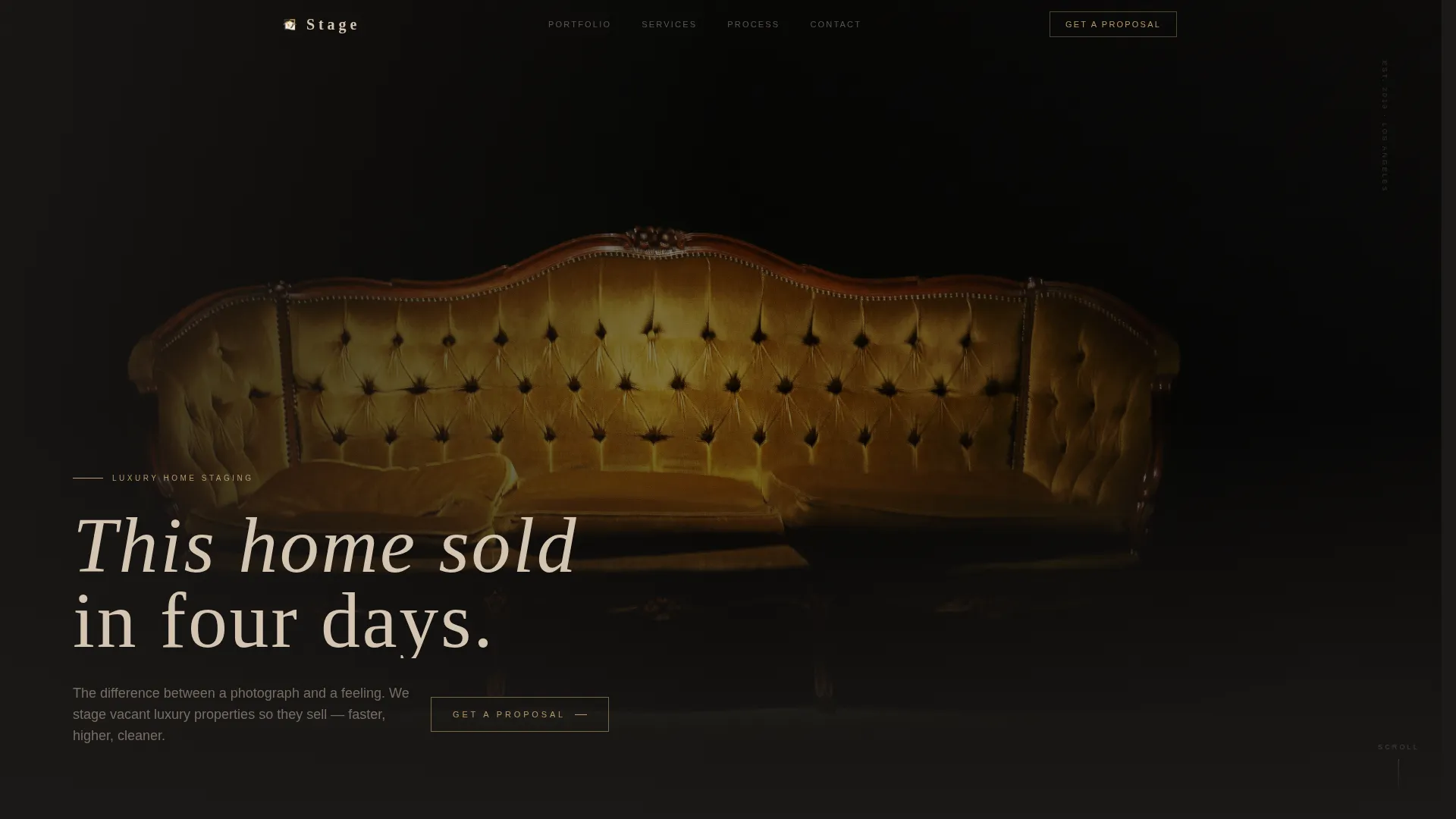 Interior Design Studio Reviews Website Template