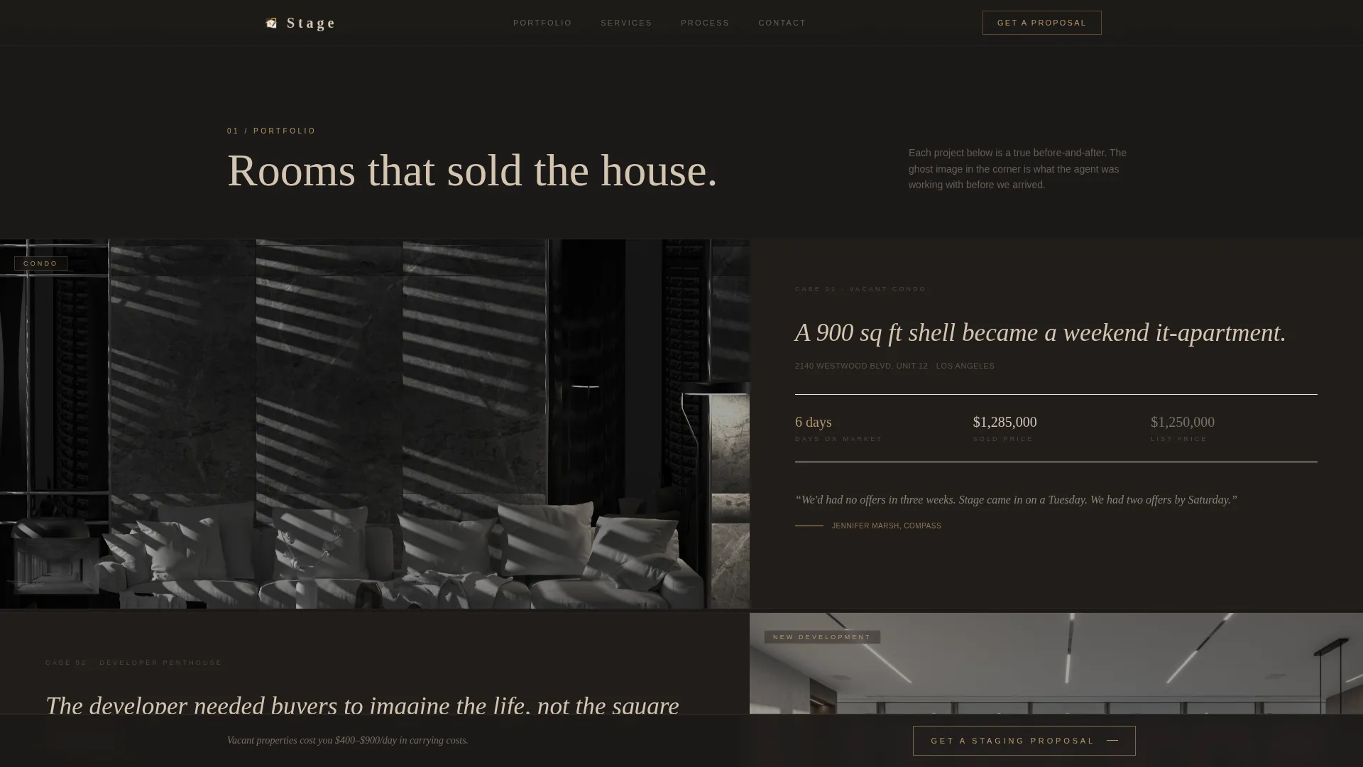 Interior Design Studio Reviews Website Template
